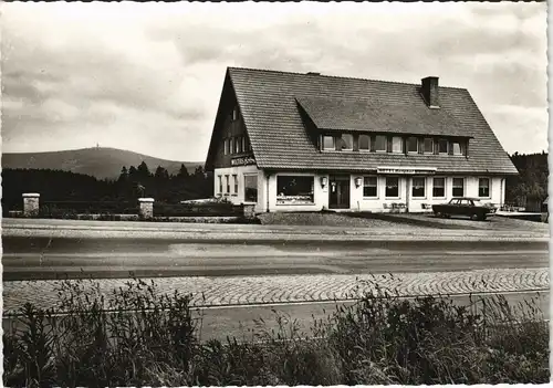 Torfhaus (Harz)-Altenau Hotel Berghof Inh. W. Hildebrandt, Brocken Blick 1955