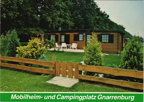 Ansichtskarte Gnarrenburg Mobilheim- und Campingplatz Gnarrenburg 1980