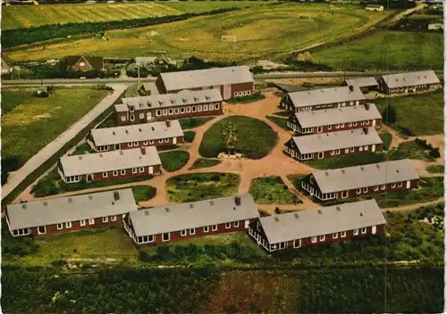 St. Peter-Ording Luftaufnahme Evangelisches Jugenderholungsdorf  Peter-Süd 1960