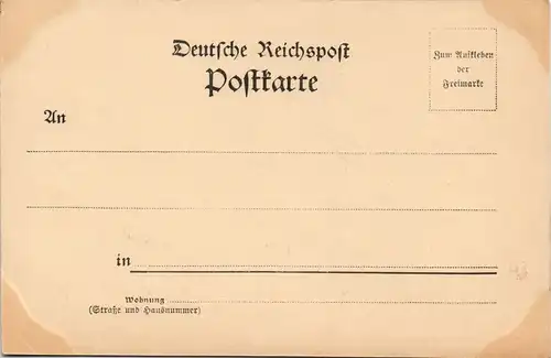 Ansichtskarte Harburg-Hamburg Haake - Gasthof zur goldenen Wiege 1902