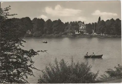 Ansichtskarte Iserlohn Seilersee, Ruderer 1967