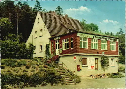 Ansichtskarte Letmathe-Iserlohn Gasthof Rübezahl-Baude im Sauerland 1965