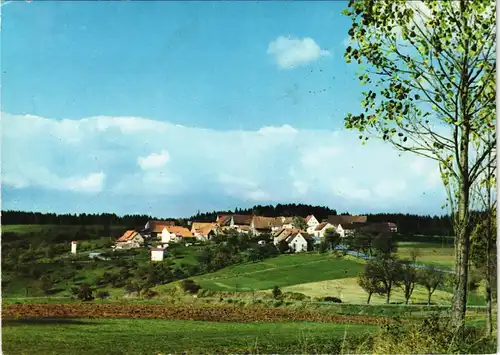 Ansichtskarte Blumberg Panorama Fernansicht 1975