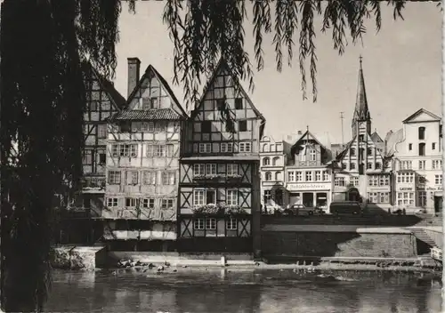 Ansichtskarte Lüneburg Fachwerkhäuser 1962