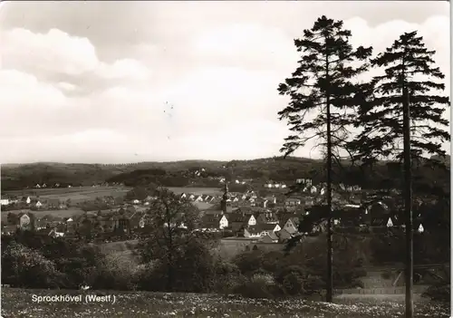 Ansichtskarte Sprockhövel Stadtblick 1971