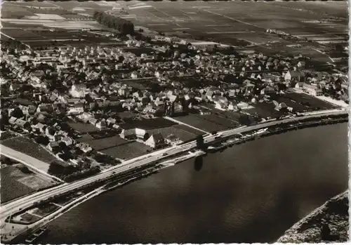 Ansichtskarte Oestrich-Winkel Luftbild 1966