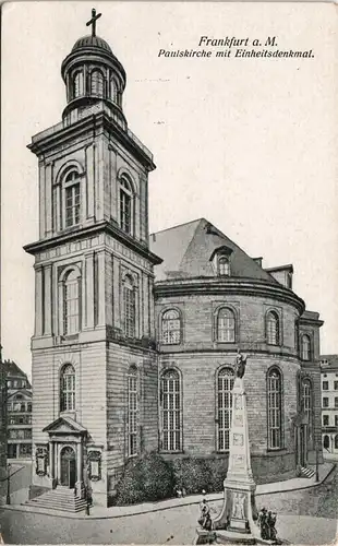 Ansichtskarte Frankfurt am Main Paulskirche 1913