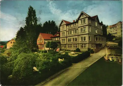 Ansichtskarte Braunlage Hotel Hohenzollern Waldidyll 1963