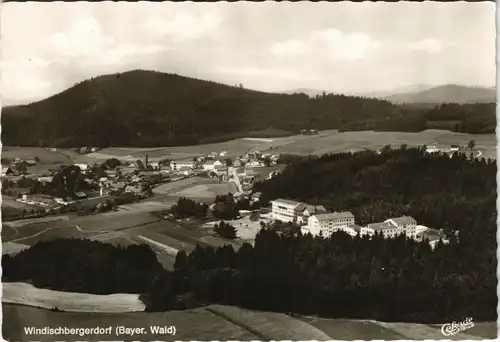 Ansichtskarte Windischbergerdorf-Cham (Oberpfalz) Luftbild 1966