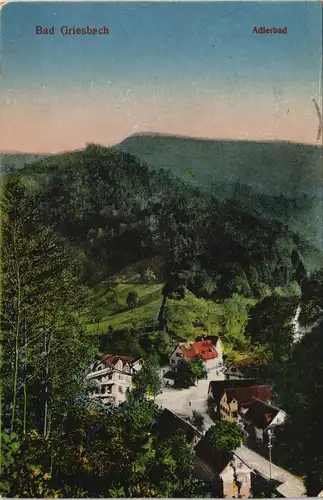 Bad Griesbach im Schwarzwald-Bad Peterstal-Griesbach Renchtal    Adlerbad 1920