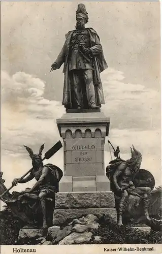 Holtenau-Kiel Holtenå Kaiser Wilhelm Denkmal (Royal Monument) 1910