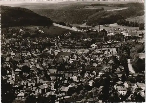 Ansichtskarte Tuttlingen Panorama-Ansicht vom Leutenberg gesehen 1960