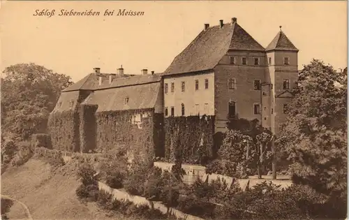 Ansichtskarte Meißen Schloß Siebeneichen (Schloss / Castle) 1910