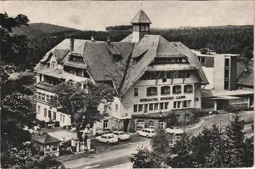 Ansichtskarte Kniebis-Freudenstadt KURHOTEL Kniebis-Lamm 1960