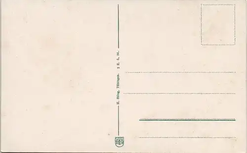 Ansichtskarte Bad Mergentheim Strassen Partie beim Schloss 1910