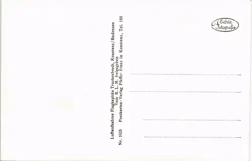 Ansichtskarte Konstanz Luftbild 1932