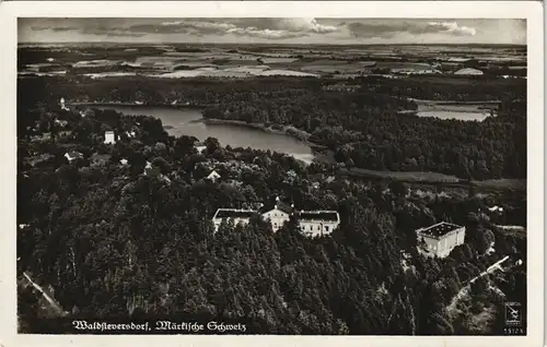 Ansichtskarte Waldsieversdorf Luftbild 1932