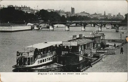 CPA Paris Stadt, Seine - Dampfer 1922