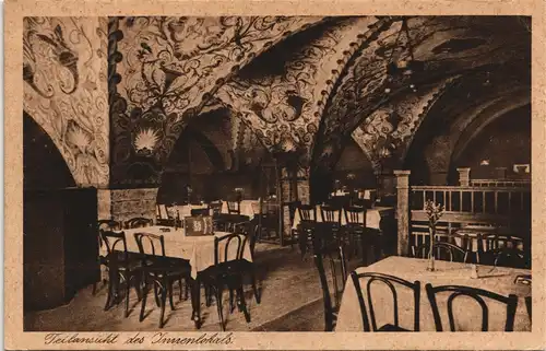 Ansichtskarte Jena Innenansicht - Ratskeller 1927