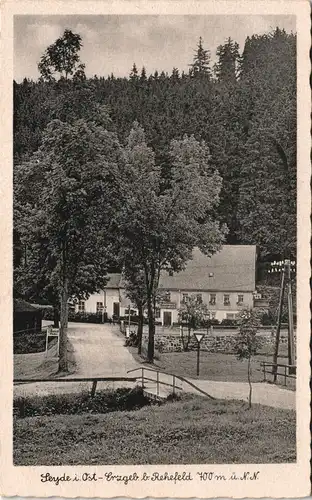Ansichtskarte Hermsdorf (Ost-Erzgebirge) Gaststätte Zwergbaude 1934
