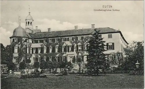 Ansichtskarte Eutin Großherzogliches Schloss (Castle) 1910