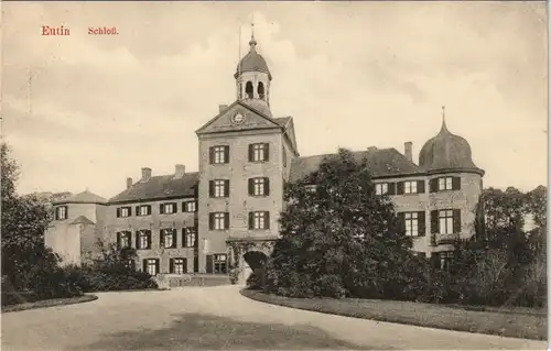 Ansichtskarte Eutin Großherzogliches Schloss Gesamtansicht (Castle) 1910