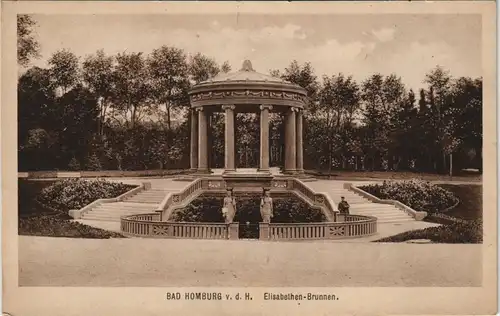 Bad Homburg vor der Höhe Elisabethenbrunnen Elisabethen-Brunnen 1910