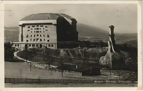 Foto Arlesheim Dornach Goetheanum 1930 Privatfoto