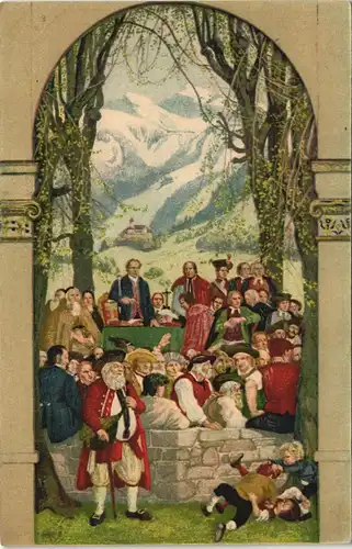 Ansichtskarte .Schweiz Künstlerkarte unsere Soldaten Schweiz Suisse 1918