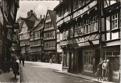 Ansichtskarte Hannoversch Münden Hann. Münden Lange Straße 1963