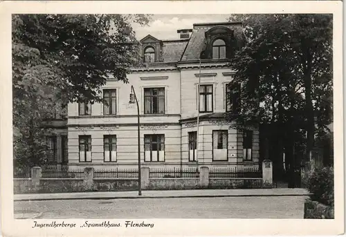 Ansichtskarte Flensburg Spanuthhaus - Mühlenstraße 19 1959