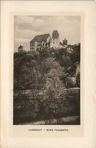 Ansichtskarte Landshut Burg Trausnitz (Castle in Bavaria) 1920