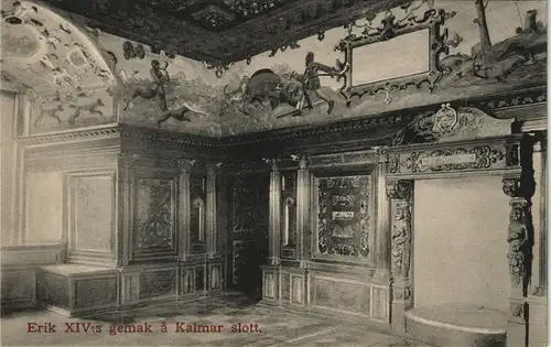 Postcard Kalmar Rrik XIV Gemak - Schloß slott 1911