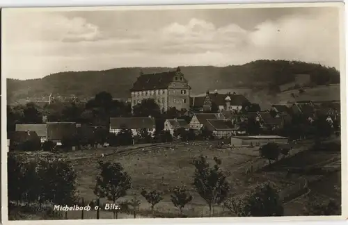 Ansichtskarte Michelbach an der Bilz Stadtpartie 1930