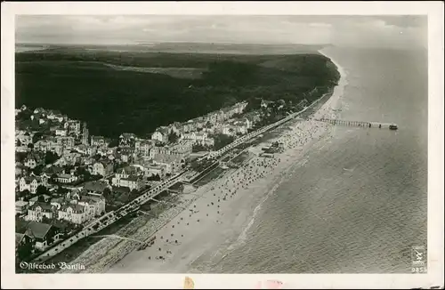 Ansichtskarte Bansin-Heringsdorf Usedom Luftbild 1941