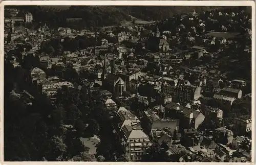 Ansichtskarte Baden-Baden Luftbild 1937