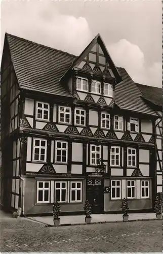 Ansichtskarte Uslar Hotel Menzhausen 1962