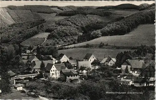 Ansichtskarte Wenholthausen-Eslohe (Sauerland) Totale 1961