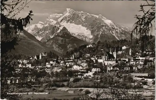 Ansichtskarte Berchtesgaden Totalansicht 1959