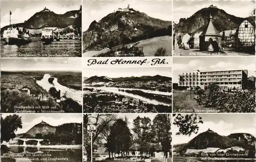 Ansichtskarte Bad Honnef Stadtansichten 1969