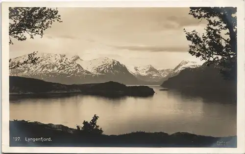 Postcard Ohne Zuordnung Lyngenfjord - Norway Norge 1930