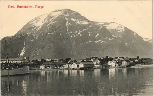 Postcard Norwegen Allgemein Næs, Romsdalen, Norge - Norway 1909