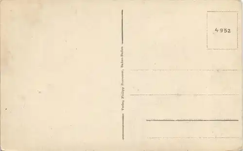 Ansichtskarte Achern Hornisgrinde (Berg) - Turm 1911