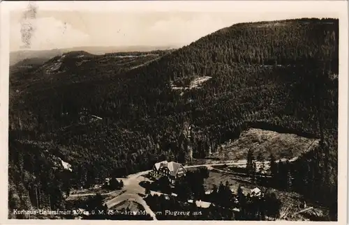 Unterstmatt-Bühl (Baden) Luftbild Landpoststempel Unterstmatt 1935