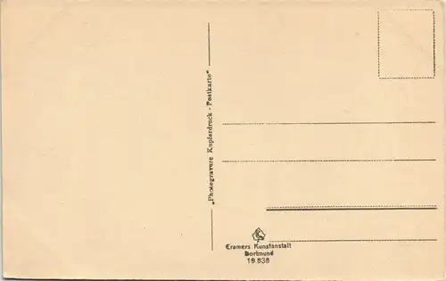 Ansichtskarte Rüdesheim (Rhein) Niederwalddenkmal und Stadt 1922