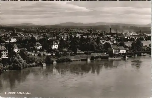 Ansichtskarte Rheinfelden (Baden) Luftbild 1965