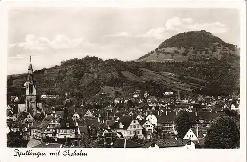 Ansichtskarte Reutlingen Straßenpartie 1930