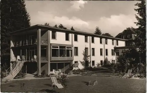 Ansichtskarte Königsfeld im Schwarzwald Marie Heuser Heim 1963