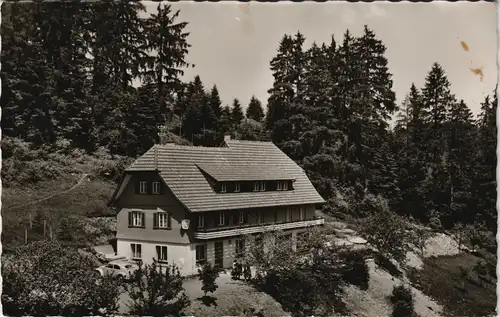 Leinstetten-Dornhan Pension - Café Waldesruhe Inh. J. Ziegler 1963