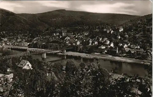 Ansichtskarte Eberbach Stadtblick 1965